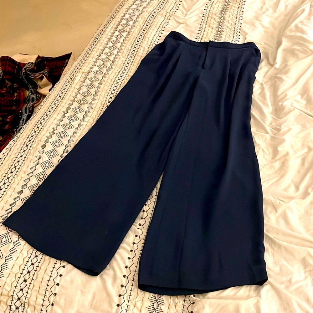 Something Navy wide Leg Pant
